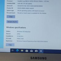 لپتاپSAMSUNG Corei5 سوپراسلیم/رم۸/هارد280ssd|رایانه همراه|تهران, ظهیرآباد|دیوار