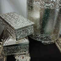 سطل و جا دستمالی جاکاردچنگال و تعدادی ارکوپال|ظروف سرو و پذیرایی|تهران, مسعودیه|دیوار
