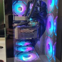 کیس گیمینگ رندرینگ 4070ti و 13600kf کاملا نو|رایانه رومیزی|تهران, جی|دیوار