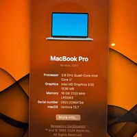 Macbook pro 2017|رایانه همراه|تهران, پیروزی|دیوار