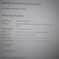 لپ تاپ Hp رام ۱۶ حافظه ۲۵۶ ssd|رایانه همراه|اهواز, کیان آباد|دیوار
