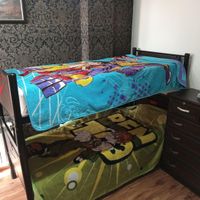تخت فلزی یک نفره|تشک تختخواب|تهران, شهرک راه‌آهن|دیوار