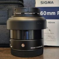 لنز سونی سیگما آرت Sigma art 60mm f/2.8 Sony E|دوربین عکاسی و فیلم‌برداری|تهران, سعادت‌آباد|دیوار