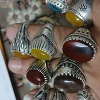 تعدای انگشتر نقره دست ساز قدیمی|جواهرات|تهران, خانی‌آباد نو|دیوار