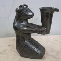 مجسمه قدیمی مفرغ|کلکسیون اشیاء عتیقه|تهران, اکباتان|دیوار