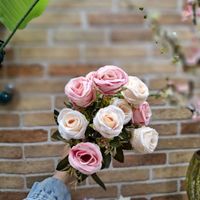 رز هلندی بوته ای ۱۰گل|گل مصنوعی|تهران, امامزاده حسن(ع)|دیوار