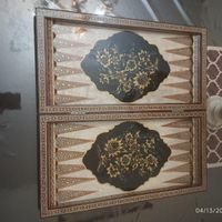 تخته نرد چوبی منبت کاری اصفهان|صنایع دستی و سایر لوازم تزئینی|تهران, نظام‌آباد|دیوار