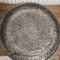 سینی مسی قدیمی|کلکسیون اشیاء عتیقه|تهران, استاد معین|دیوار