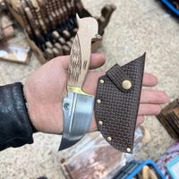 چاقو استاد خالقی طرح پرنده تیغه فنر ارسال با پست|کوهنوردی و کمپینگ|تهران, زنجان|دیوار