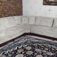 مبلمان راحتی ال به همراه میز عسلی ونهار خوری|مبلمان خانگی و میز عسلی|تهران, زنجان|دیوار
