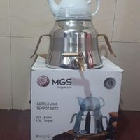کتری قوری استیل ترک سنگین MGS|قوری، کتری، قهوه‌ساز دستی|تهران, دولت‌آباد|دیوار