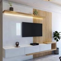 تی وی وال tv wall دیوار دکوراتیو|میز تلویزیون|تهران, صادقیه|دیوار