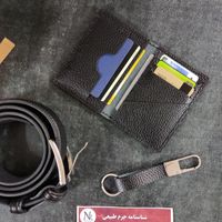 ست کیف کارت و جاکلیدی چرم طبیعی|کیف، کفش، کمربند|قم, آزادگان|دیوار