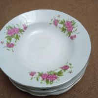 بشقاب گل سرخ و قوری|ظروف سرو و پذیرایی|ارومیه, |دیوار