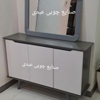 کنسول با آینه، میز ال ای دی جا کفش ،تمام ام دی اف|بوفه، ویترین، کنسول|تهران, شهرک ولیعصر|دیوار