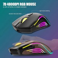 کیبورد و موس RGB وایرلس اورجینال RedThunder|قطعات و لوازم جانبی رایانه|تهران, تهران‌نو|دیوار