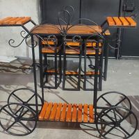 استند گلدان کالسکه ای|گل و گیاه طبیعی|تبریز, |دیوار