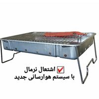 منقل تاشوکباب پز مدل ایتالیایی صندلی تاشو|کوهنوردی و کمپینگ|مشهد, کشاورز|دیوار