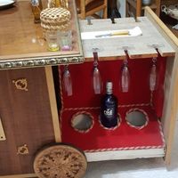 میز بار آنتیک کلاسیک زیبا|مبلمان خانگی و میز عسلی|تهران, شهران شمالی|دیوار