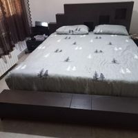 باکس تخت دونفره هالوژن دار ام دی اف|تخت و سرویس خواب|تهران, دروازه شمیران|دیوار