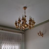 لوستر برند انصاری آب کاری طلا شده|لوستر و چراغ آویز|تهران, دریا|دیوار