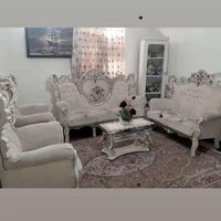 مبلمان ۷نفره همراه با جلومبلی|مبلمان خانگی و میز عسلی|تهران, زمزم|دیوار