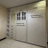 تخت کمجا مدل 01همراه کمددیواری تختخواب کم‌جا تاشو|تخت و سرویس خواب|تهران, خانی‌آباد نو|دیوار