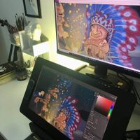 سینتیک پرو وکام24 اینچ Wacom Cintiq TDK Pro|تبلت|تهران, تهرانپارس شرقی|دیوار