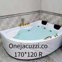 2نفره گوشه و خمیده وان جکوزی ریلکس|لوازم حمام|تهران, درکه|دیوار
