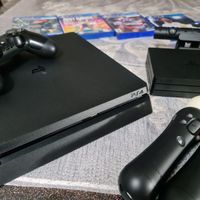 پک کامل ps4 slim 1TB به همراه پک VR کاملا نو|کنسول، بازی ویدئویی و آنلاین|تهران, دبستان|دیوار