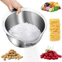 آبکش لگن دار ( برنج شور ) تمام استیل|ظروف پخت‌وپز|تهران, میدان ولیعصر|دیوار