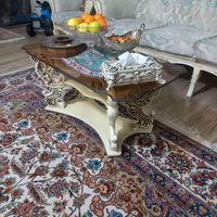 مبل استیل ۹ نفره به همراه بوفه و میز عسلی ها|مبلمان خانگی و میز عسلی|تهران, شهرک آپادانا|دیوار