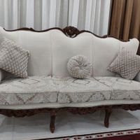 مبل نیم استیل ۹ نفره چوب اصل|مبلمان خانگی و میز عسلی|تهران, آذری|دیوار