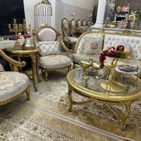 مبلمان لوکس ۷ نفره با ناهار خوری ۸ نفره|مبلمان خانگی و میز عسلی|تهران, خانی‌آباد نو|دیوار