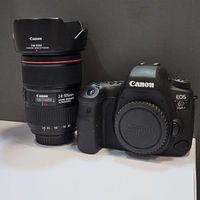 دوربین کنون 6d mark 2 ولنز 24-105 تایپ ۲|دوربین عکاسی و فیلم‌برداری|تهران, دروازه شمیران|دیوار