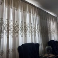 پرده  پذیرایی|پرده، رانر، رومیزی|تهران, شهرک امیرالمومنین|دیوار