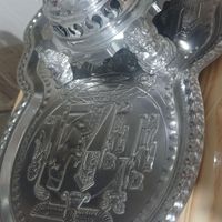 یک عدد سماور استیل درجه یک با طرح های بر جسته|سماور، چای‌ساز، قهوه‌ساز|مشهد, آزادشهر|دیوار