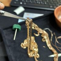 زنجیر طلا  (مستقیم از کارخانه) ضد اثرانگشت|جواهرات|تهران, بازار|دیوار