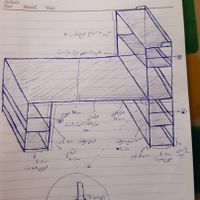 میز تحریر و کتابخانه|میز تحریر و کامپیوتر|تهران, ستارخان|دیوار