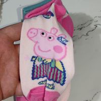 جوراب مارک peppa pig خارجی دخترانه سایز ۳۵ تا ۳۸|لباس|تبریز, |دیوار