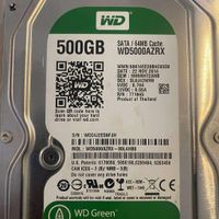 هارد WD 500GB Green|قطعات و لوازم جانبی رایانه|تهران, تهران‌نو|دیوار