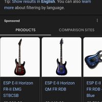 ESP e-ll horizon fr|گیتار، بیس، امپلیفایر|تهران, صادقیه|دیوار