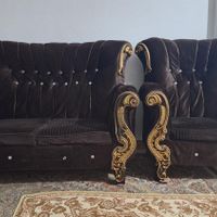 مبلمان ۷ نفر به همراه ۳ میز عسلی|مبلمان خانگی و میز عسلی|کرمانشاه, |دیوار