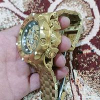 ساعت مچی اینویکتا هیبرید کرنوگراف طلایی درحدنو|ساعت|کرمانشاه, |دیوار