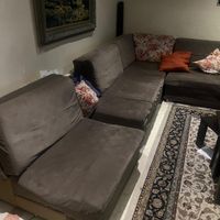 مبلمان راحتی ۷ نفره ال|مبلمان خانگی و میز عسلی|تهران, زعفرانیه|دیوار