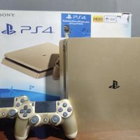 دستگاه ps4 باندل طلایی ورژن ۹ کپی خور ۱ ترا|کنسول، بازی ویدئویی و آنلاین|تهران, بریانک|دیوار