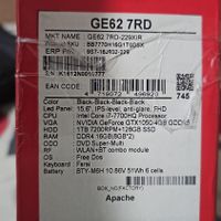 msi ge 62 7rd|رایانه همراه|تهران, مشیریه|دیوار