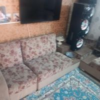 یک عدد مبل راحتی ال با وسطی کار کرده|مبلمان خانگی و میز عسلی|تهران, مسعودیه|دیوار
