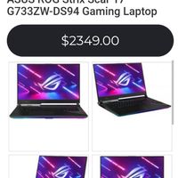 ASUS g733 مدل اتریش فاکتور عکس دووم|رایانه همراه|تهران, درکه|دیوار