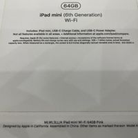 ipad mini 6 wifi 64G Rear Pink|تبلت|تهران, تهران‌سر|دیوار